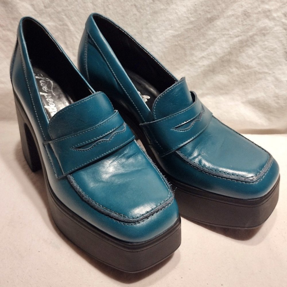 🌍 Free People || 4.25" Zoe Platform Loafers